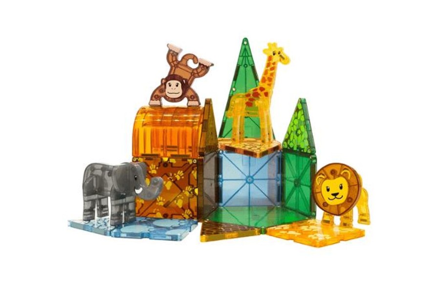 Toys Valtech Magna Tiles | Magna-Tiles® Safari Animals 25-Piece Set