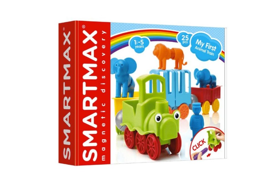 Toys Pierre Belvediere | Smartmax My First Animal Train - 22Pcs