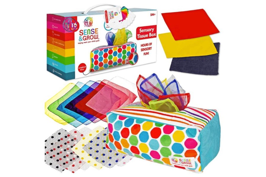 Montessori Materials Outset Media | Sensory Magic Tissue Box