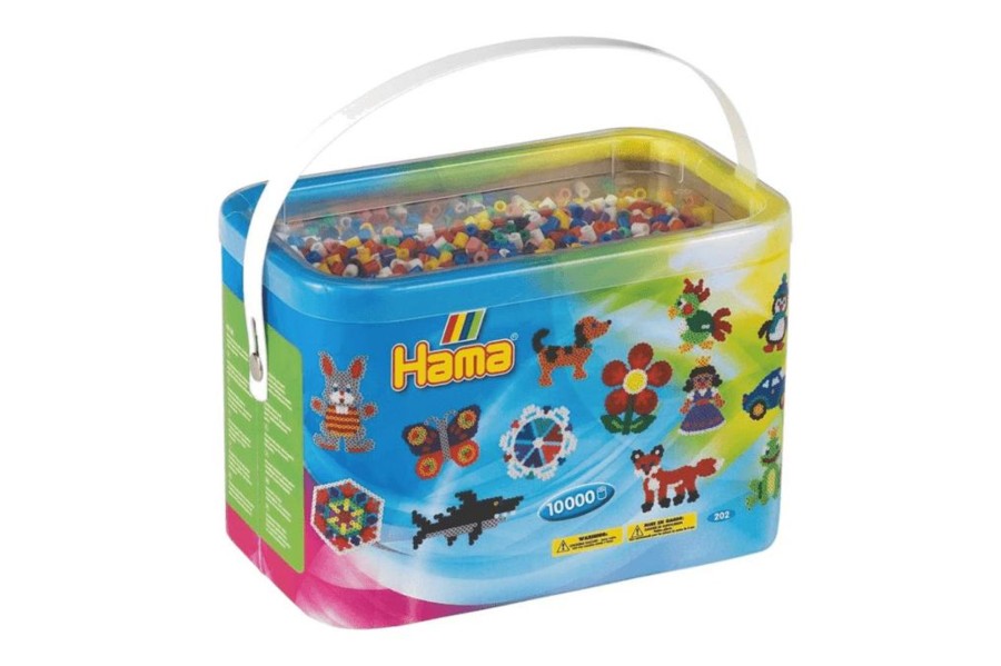 Toys Playwell | Midi Hama Beads In A Bucket