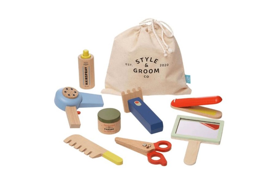 Montessori Materials Manhattan Toy | Style & Groom Wooden Hair Styling Set