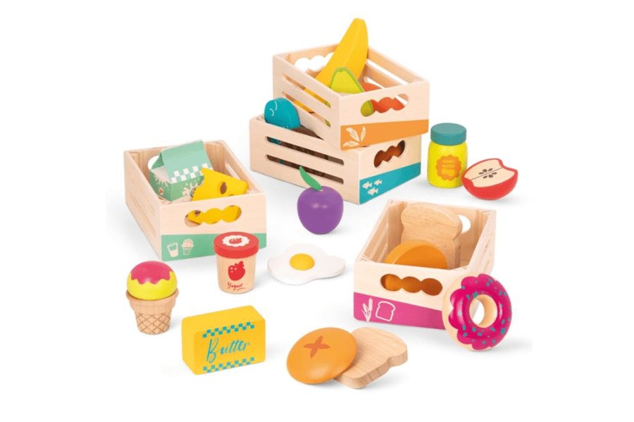 Toys K.I.D. Toys Inc. | Wooden Food Collection