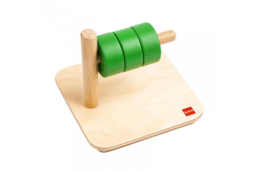 Montessori Materials Tout About Toys | Rings On A Horizontal Dowel