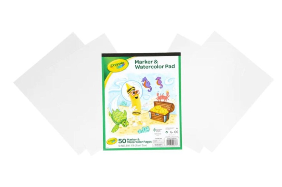 Montessori Materials Crayola | Crayola Marker & Watercolour Pad (60 Pages)