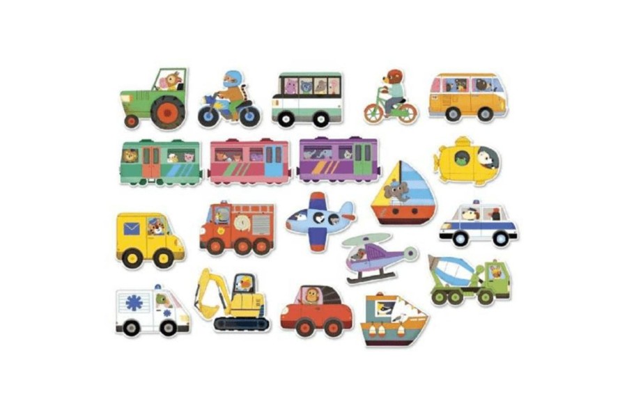 Toys Fire the Imagination | Transportation Magnets By Vilac