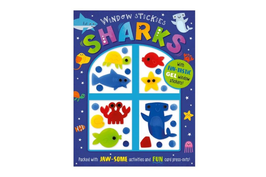 Toys Fire the Imagination | Window Stickies: Sharks