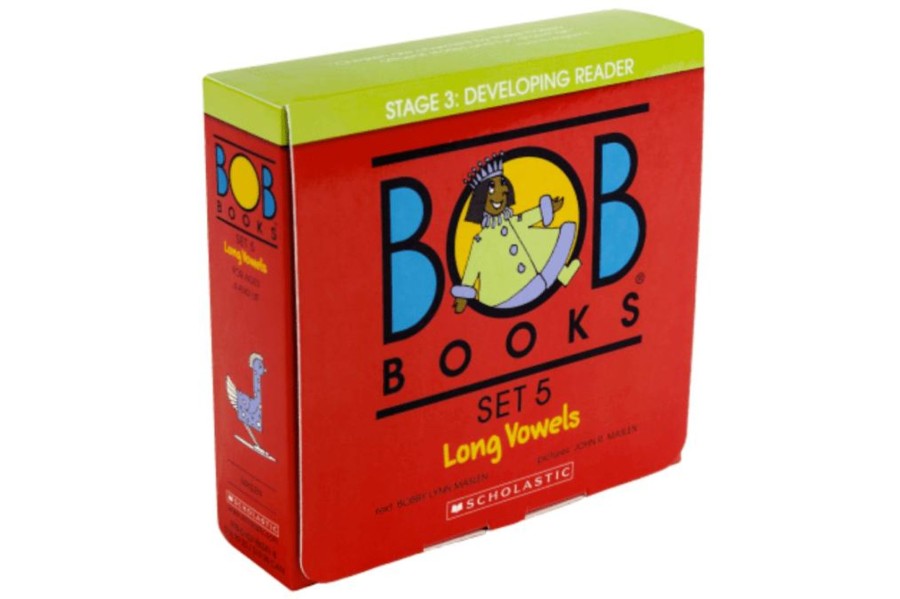 Books Scholastic | Bob Books Set 5: Long Vowels [Stage 3: Developing Reader]