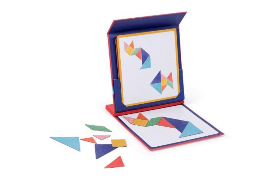 Montessori Materials Fire the Imagination | Magnetic Tangram By Moulin Roty