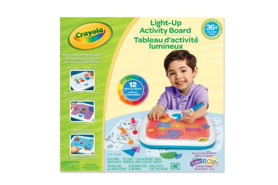 Toys Crayola | Crayola Light Up Activity Board