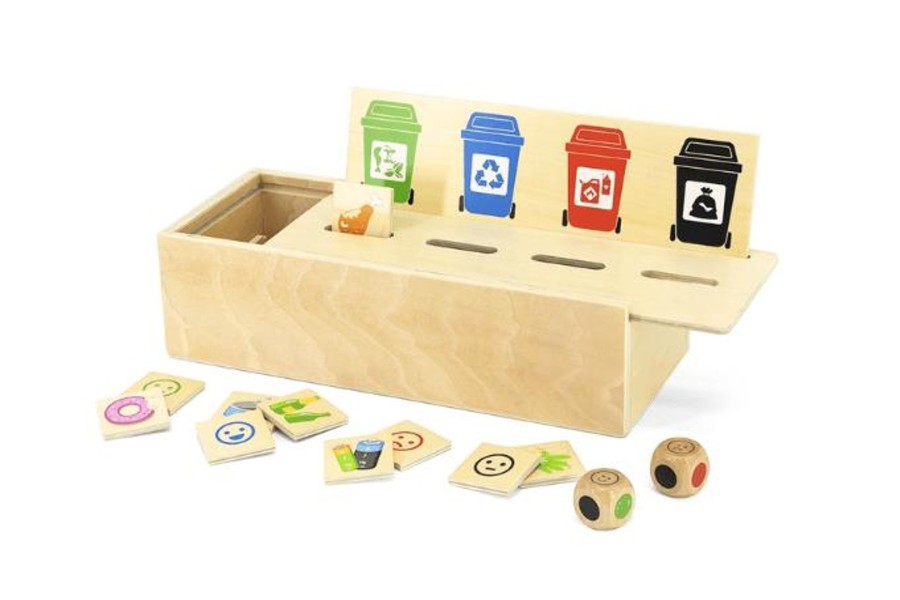 Montessori Materials Pierre Belvediere | Waste Sorting Puzzle