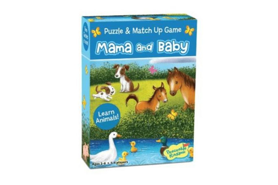 Toys Peaceable Kingdom | Match Up Game And Puzzle: Baby And Mama