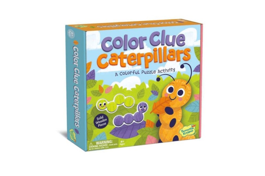 Toys Peaceable Kingdom | Colour Clue Caterpillars