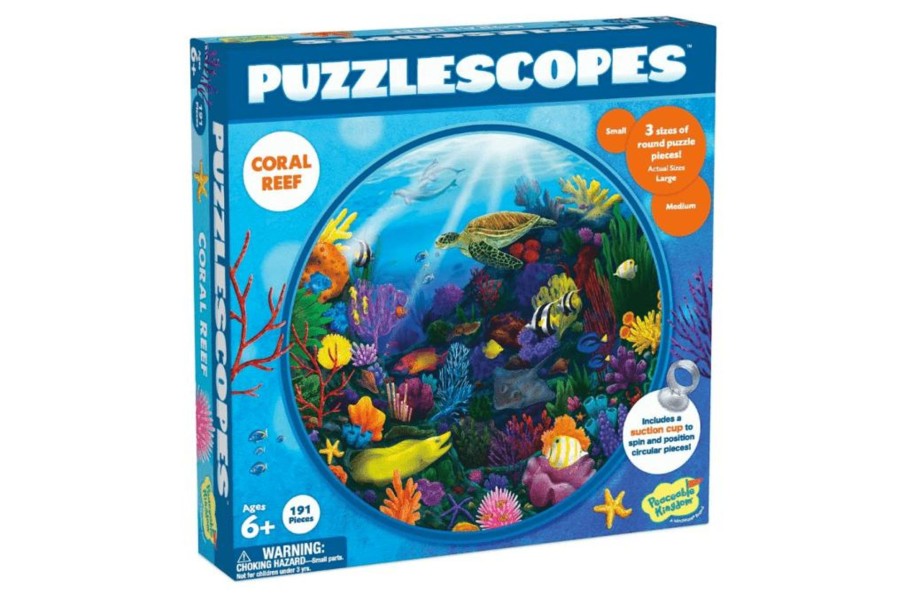 Montessori Materials Peaceable Kingdom | Coral Reef Jigsaw Puzzle