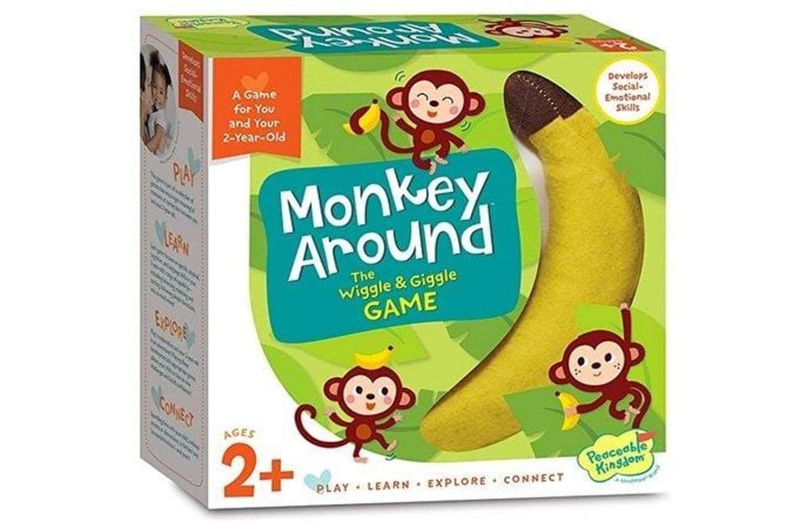 Toys Peaceable Kingdom | Monkey Around Toddler Boardgame