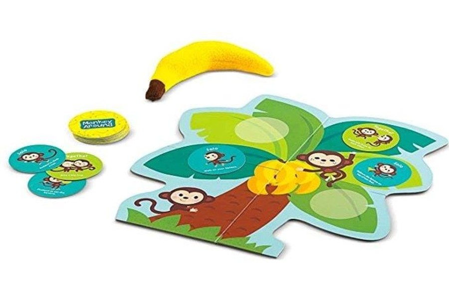 Toys Peaceable Kingdom | Monkey Around Toddler Boardgame