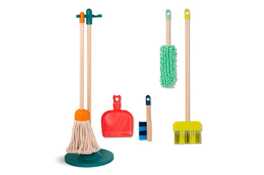 Toys K.I.D. Toys Inc. | Clean 'N' Play Sweeping And Mopping Set