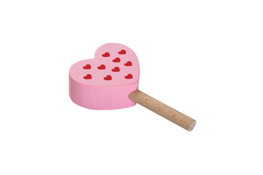 Toys Fire the Imagination | Raspberry Heart Ice Lolly