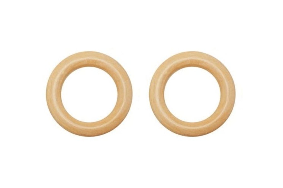 Montessori Materials Bear Wood Supply Co. | Wooden Rings (Set Of 2)