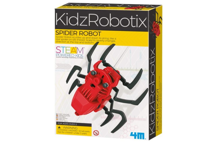 Toys Playwell | Kidz Robotix Spider Robot Stem Kit