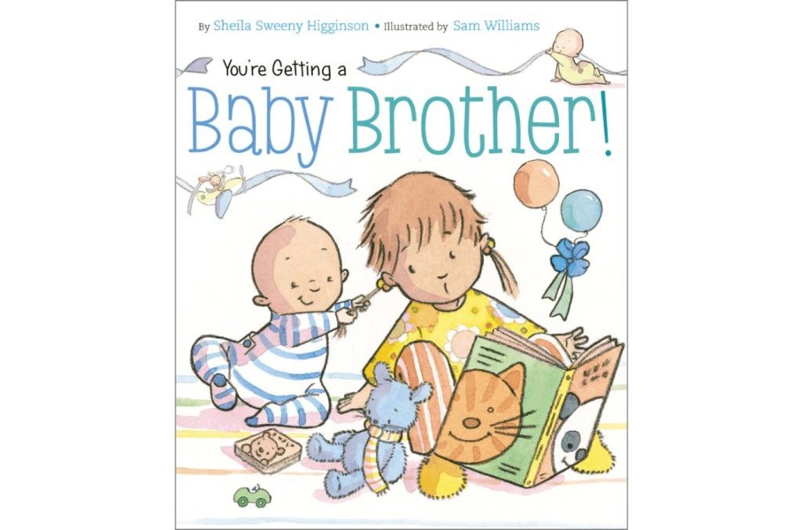 Books Simon and Schuster | You'Re Getting A Baby Brother! By Sheila Sweeny Higginson [Board Book]