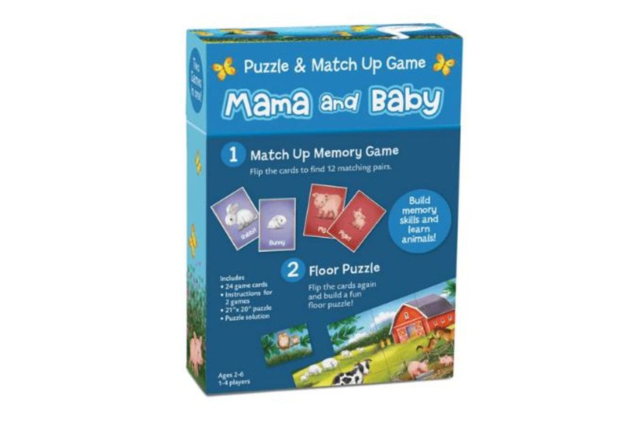 Toys Peaceable Kingdom | Match Up Game And Puzzle: Baby And Mama