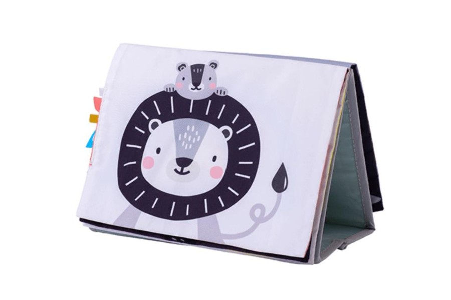 Books K.I.D. Toys Inc. | Savannah Black & White Tummy Time Book