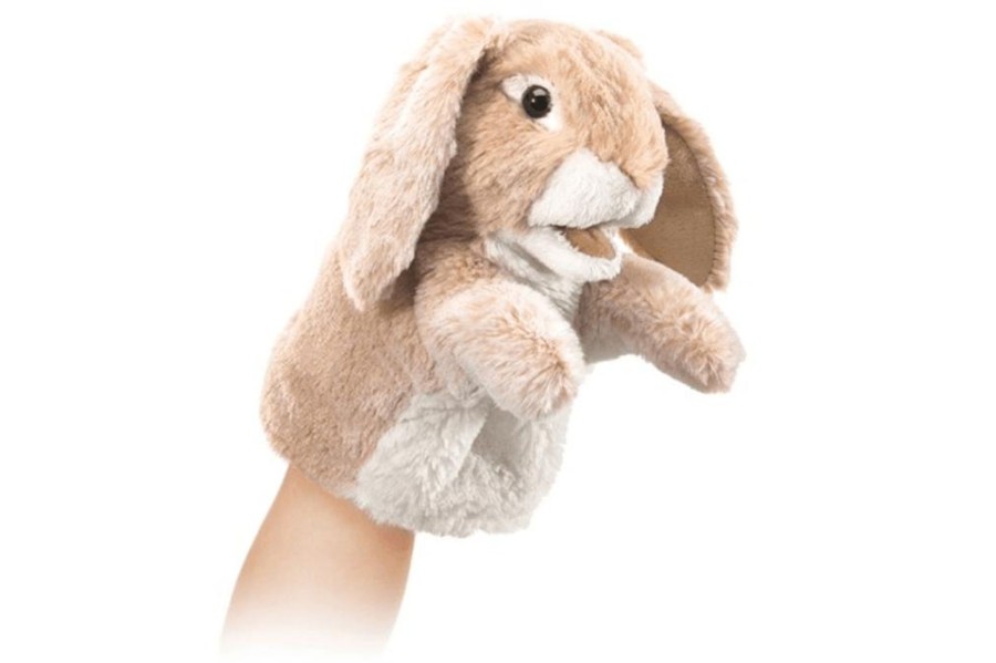 Toys Fire the imagination | Little Lop Rabbit Puppet By Folkmanis Puppets