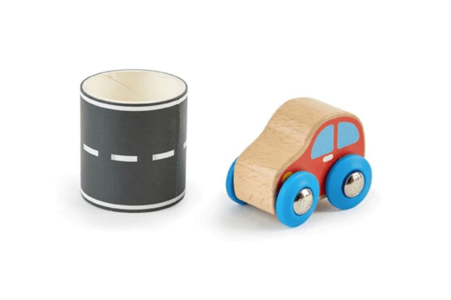 Toys Playwell | Hape Tape & Roll Vehicles (Various Styles)