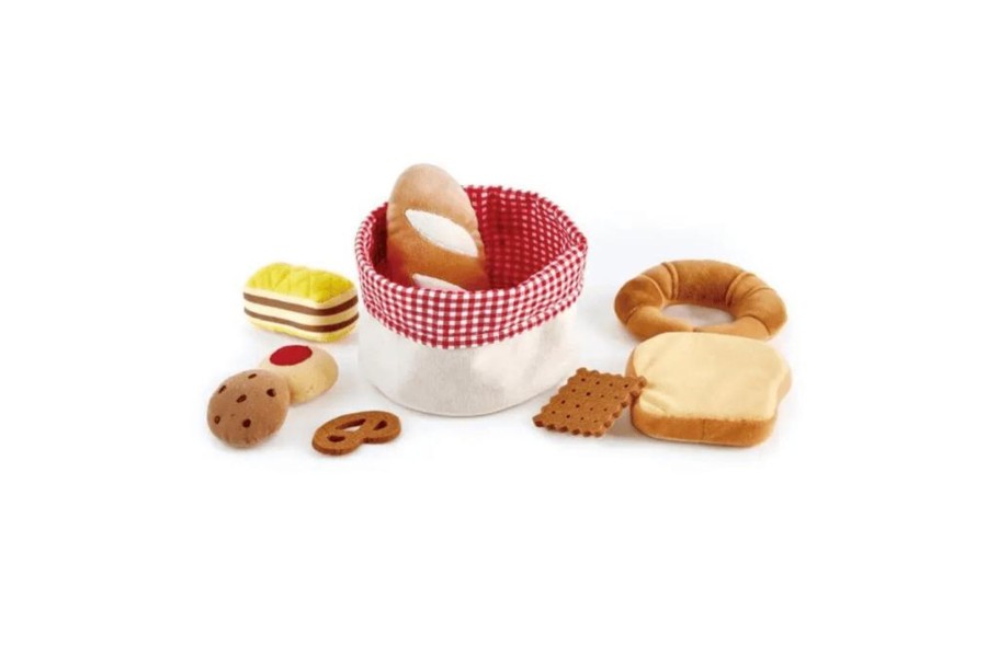 Montessori Materials Playwell | Felt Bread Basket By Hape