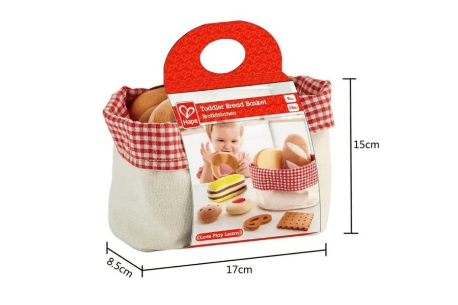 Montessori Materials Playwell | Felt Bread Basket By Hape