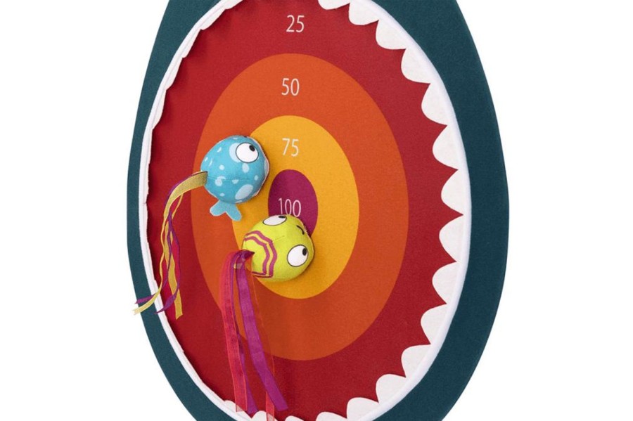 Toys K.I.D. Toys Inc. | Velcro Dart Board - Hungry Shark