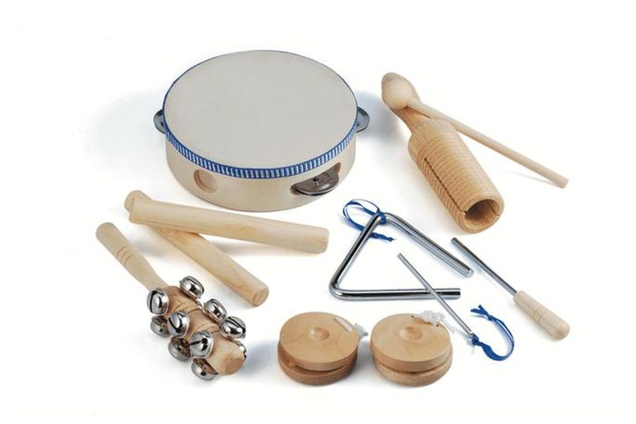 Montessori Materials Playwell | Wooden Musical Instruments Set