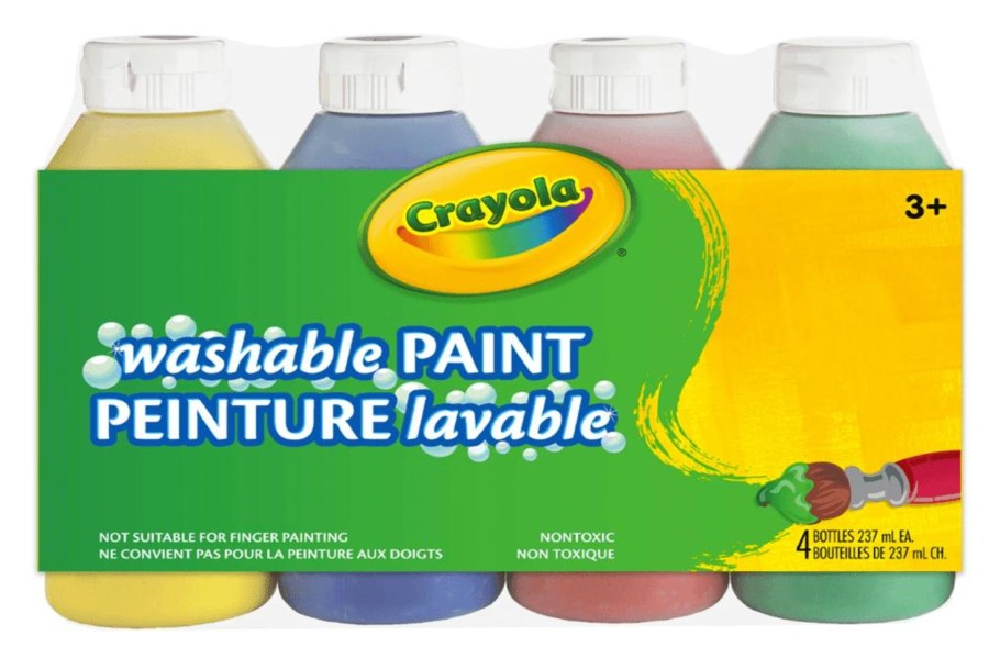 Toys Crayola | Crayola Washable Paint (4 Pack)