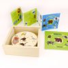 Toys Playwell | Animal Species Puzzles By Beleduc (Includes 9 Puzzles)